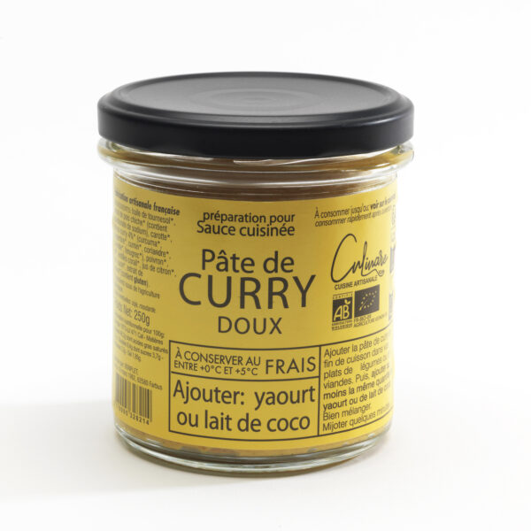 Pâte de curry doux